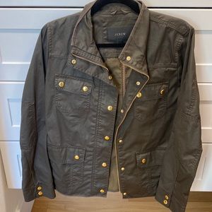 J crew bomber jacket size medium